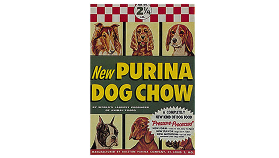 Ny Purina Dog Chow plakat