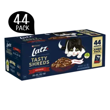 Latz® Tasty Shreds Farm Selection i sås