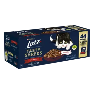 Latz® Tasty Shreds Farm Selection i sås