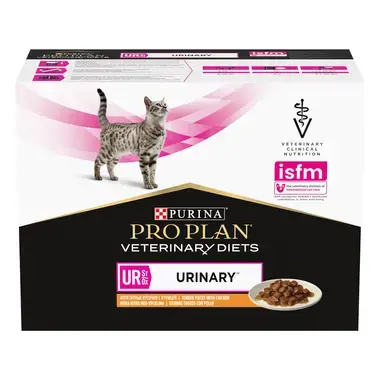 PRO PLAN® VETERINARY DIETS Feline UR St/Ox Urinary med Kylling (Våtfôr)