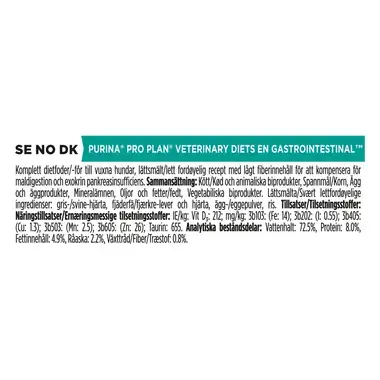 PRO PLAN® VETERINARY DIETS Canine EN Gastrointestinal (Våtfôr)