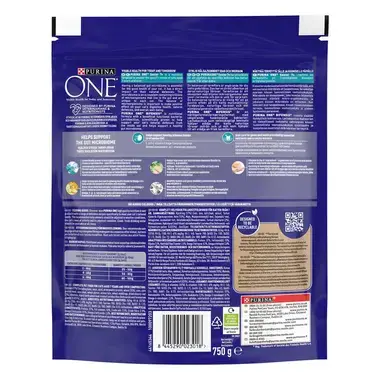 PURINA ONE® Senior 7+ Katt, Rik på Kylling og Fullkorn back pack